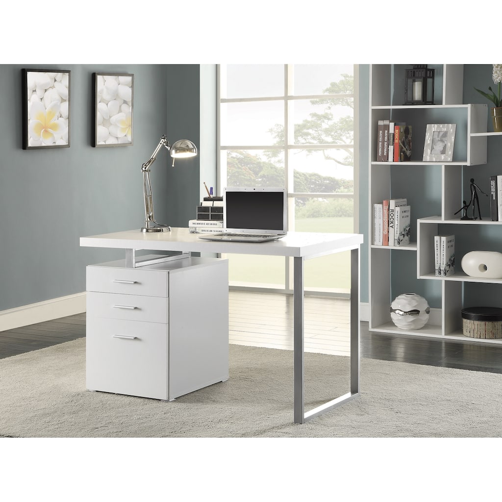 Garrett 3-drawer Reversible Office Desk