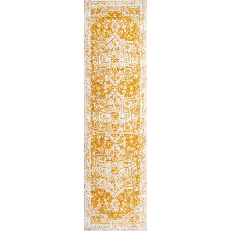 JONATHAN Y Izil Bohemian Ornate Medallion Area Rug - 2 X 8