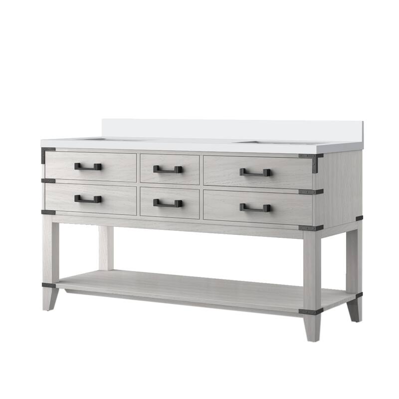 Norwalk Bath Vanity with Cultured Marble Top and Sink