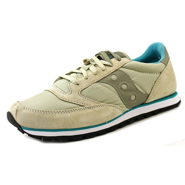 Saucony Jazz Lowpro Men Round Toe Suede Tan Sneakers