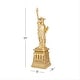 preview thumbnail 6 of 6, Gold Polystone Statue of Liberty Decorative Sculpture - 5 x 4 x 17