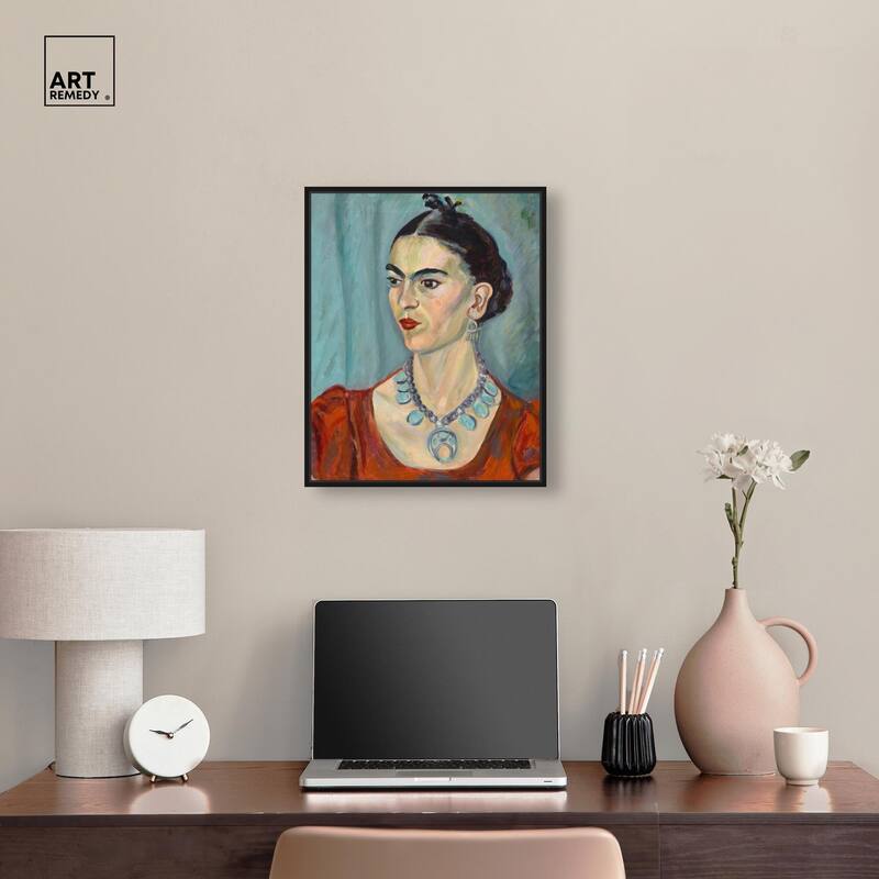 Frida Kahlo by Magda Pach 1933 Canvas by Art Remedy