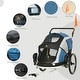 preview thumbnail 15 of 15, Aosom 2-in-1 Pet Bike Trailer, Dog Stroller, Small Pet Bicycle Cart Carrier with Safety Leash, and Easy Fold Design
