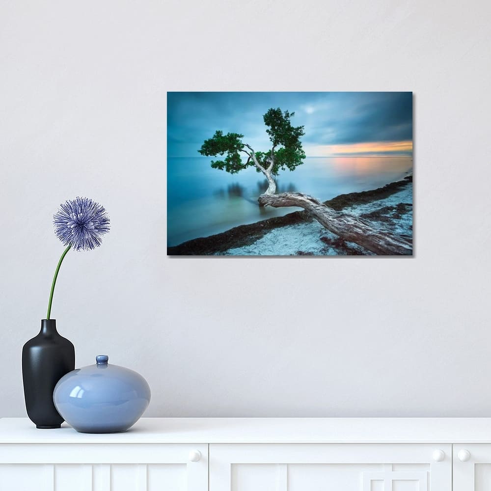 iCanvas "Water Tree 10 Color" by Moises Levy Canvas Print