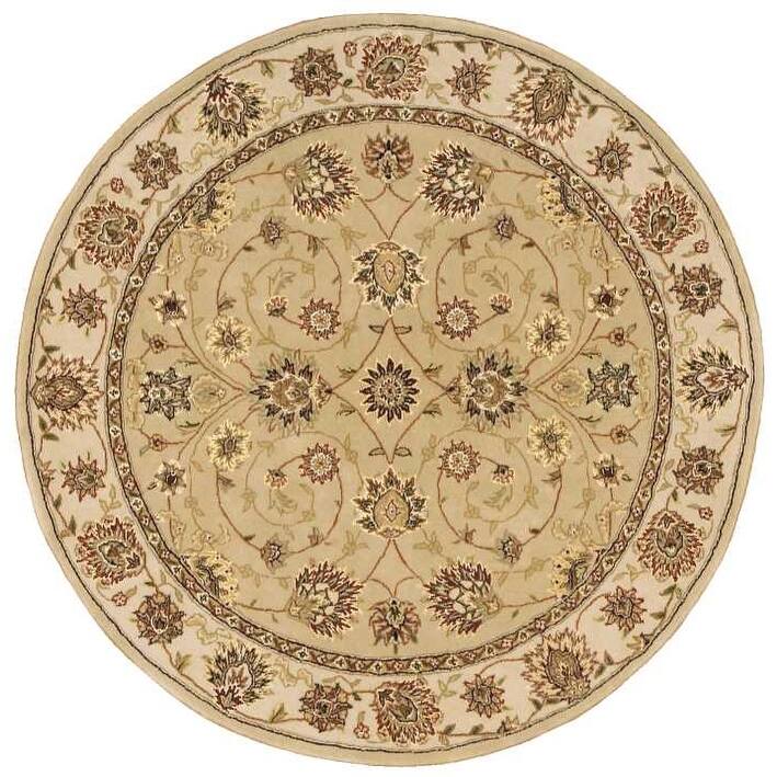 Nourison Nourison 2000 Bordered Area Rug - 4' Round - Round