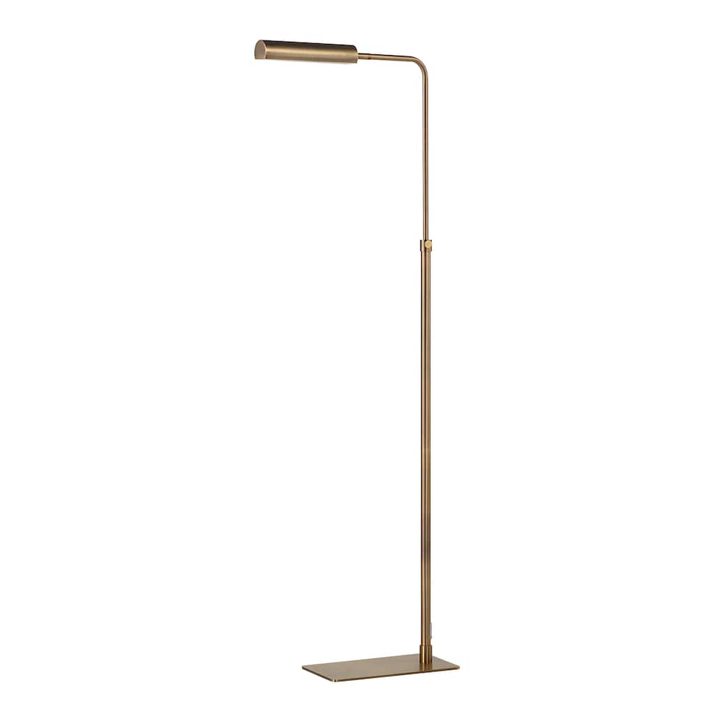 Kane 44.5" Height Floor Lamp, Yellow - 18 x 44.5-59.5(Adjustabale) x 7
