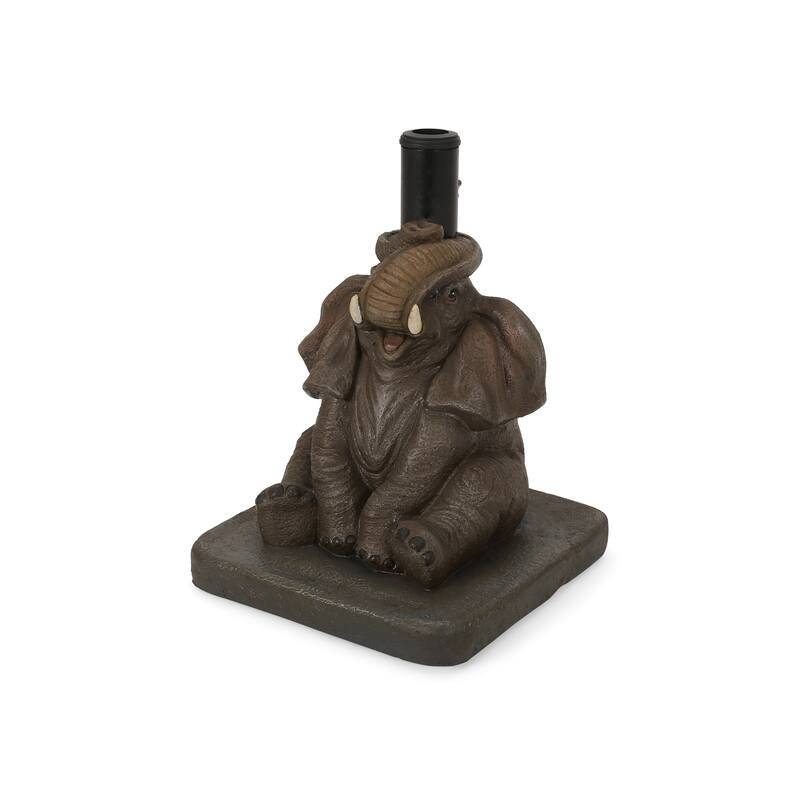 Roomfitters Rabbit/Bear/Elephant Umbrella Base, Decorative Heavy-Duty Patio Stand