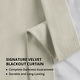 preview thumbnail 129 of 155, Exclusive Fabrics Signature Pleated Blackout Velvet Curtain (1 Panel)