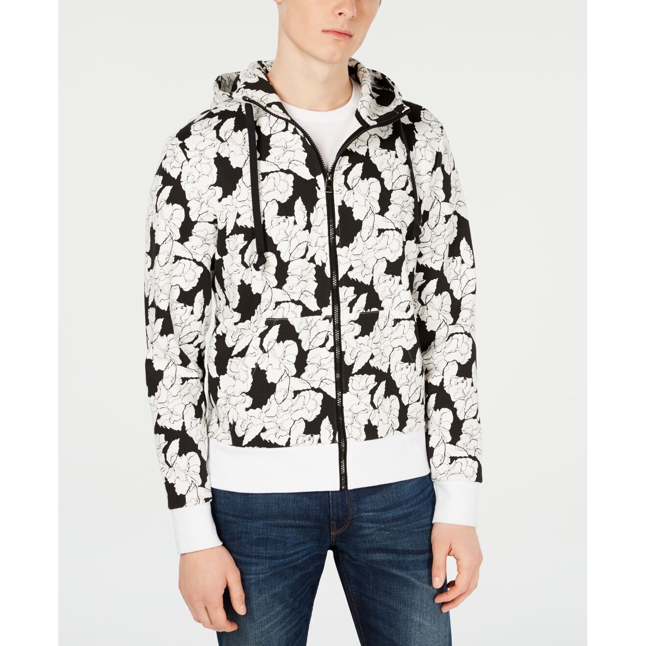 white michael kors men's jacket