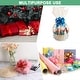 preview thumbnail 7 of 5, 10pcs Large Pull Bow 10 Inch Flower Bows for Wedding Baskets