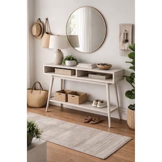 Cambria Rectangular Wood Console Table