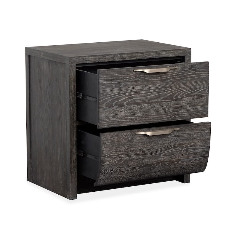 Magnussen Home Kinsley Black Heron Drawer Nightstand