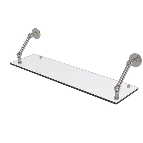 Allied Brass Prestige Skyline Collection Floating Glass Shelf