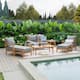 Option Natural Teak/Gray Cushion