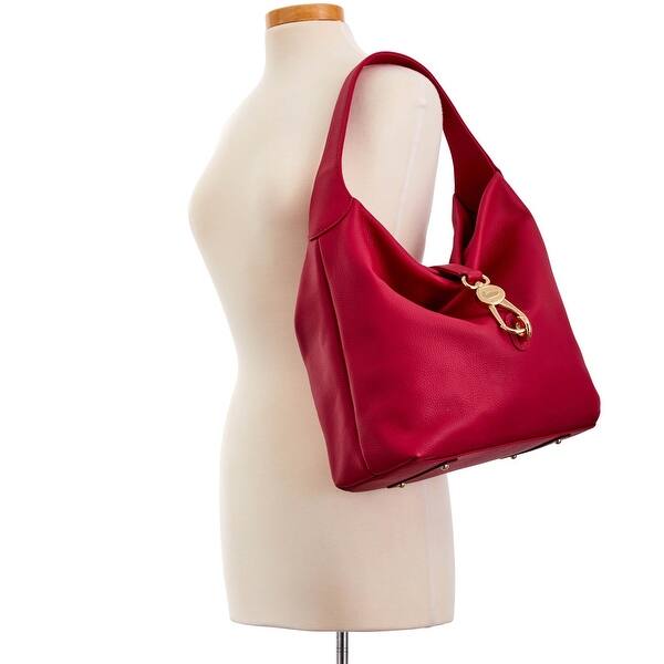 Shop Dooney Bourke Belvedere Logo Lock Shoulder Bag Introduced By Dooney Bourke In Jul 2017 Overstock 19840936