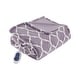 preview thumbnail 38 of 49, Beautyrest Oversized Heated Ogee Throw