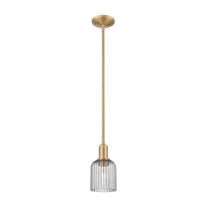 Innovations Lighting Downtown Urban - Bridal Veil - 1 Light 5" Stem Hung Mini Pendant