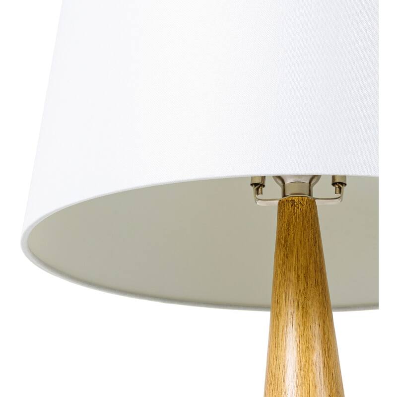 Zakir Transitional Table Lamp - 27"H x 15"W x 15"D
