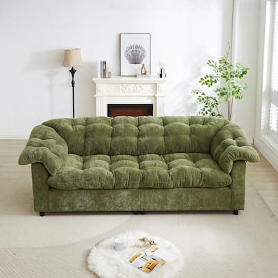 Comfortable Chenille Sofa for Various Spaces, Enhancing Interior Style