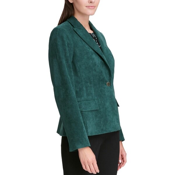 calvin klein one button blazer