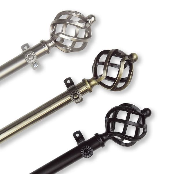InStyleDesign Torison Adjustable Curtain Rod Bed Bath & Beyond 18226432