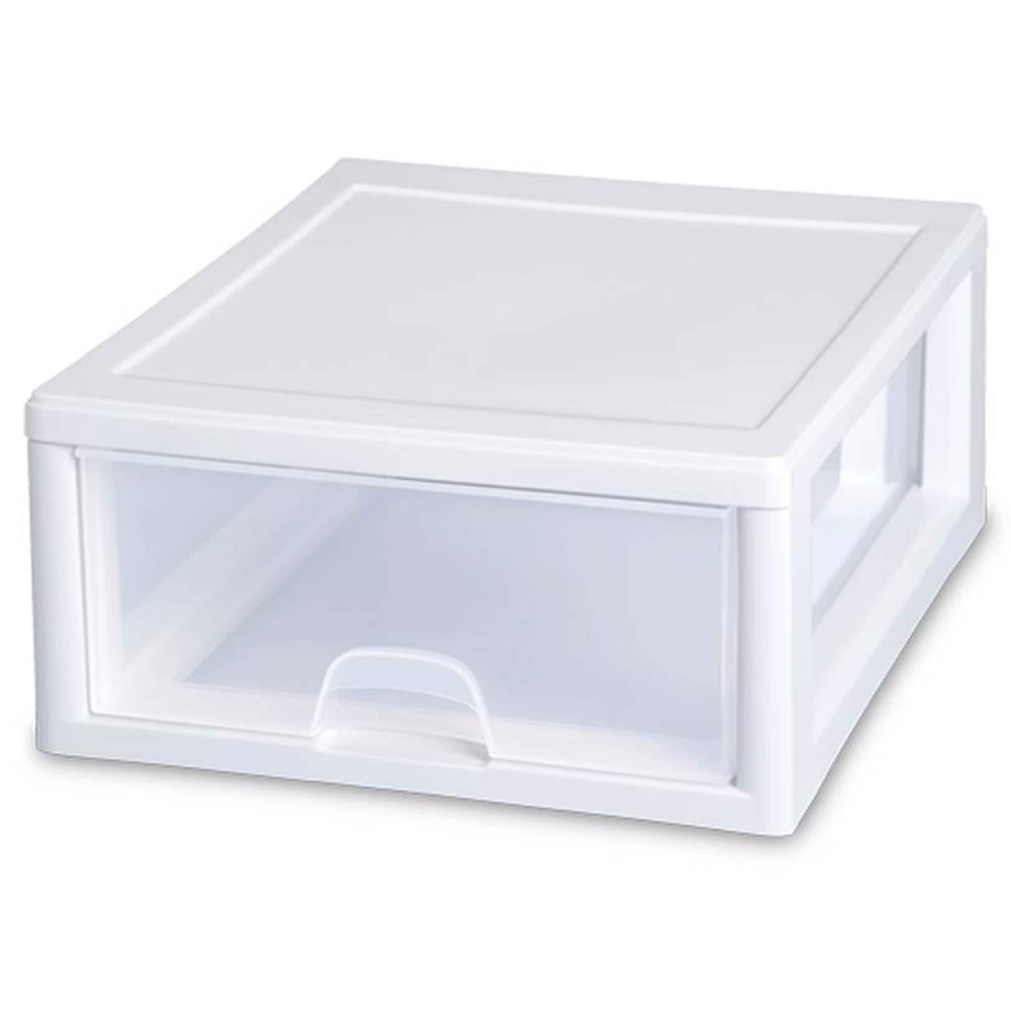 https://ak1.ostkcdn.com/images/products/is/images/direct/b22aeaa85ba508967a52952cf187926b2a024b9d/Sterilite-16-Qt-Single-Box-Modular-Stacking-Storage-Drawer-Container-%2824-Pack%29.jpg