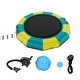 preview thumbnail 16 of 21, 13ft Recreational Inflatable Water Trampoline Bounce with 3-Step Ladder and Electric Air Pump