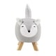 preview thumbnail 9 of 7, Fabia Kid's Faux Fox Ottoman Stool