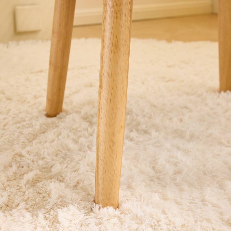 Modern Curved Back Accent Chair