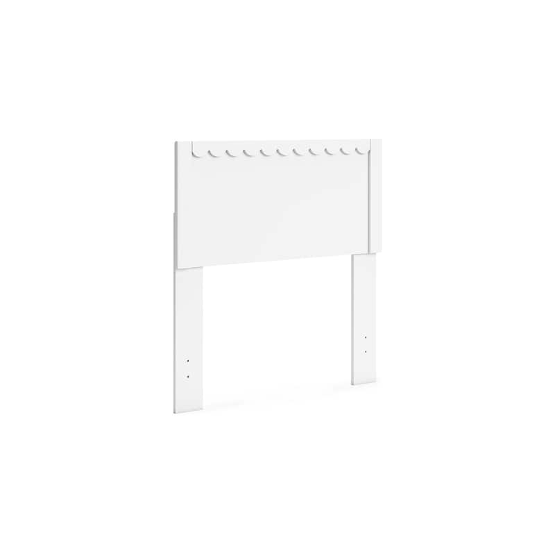 Signature Design by Ashley Hallityn White Panel Headboard