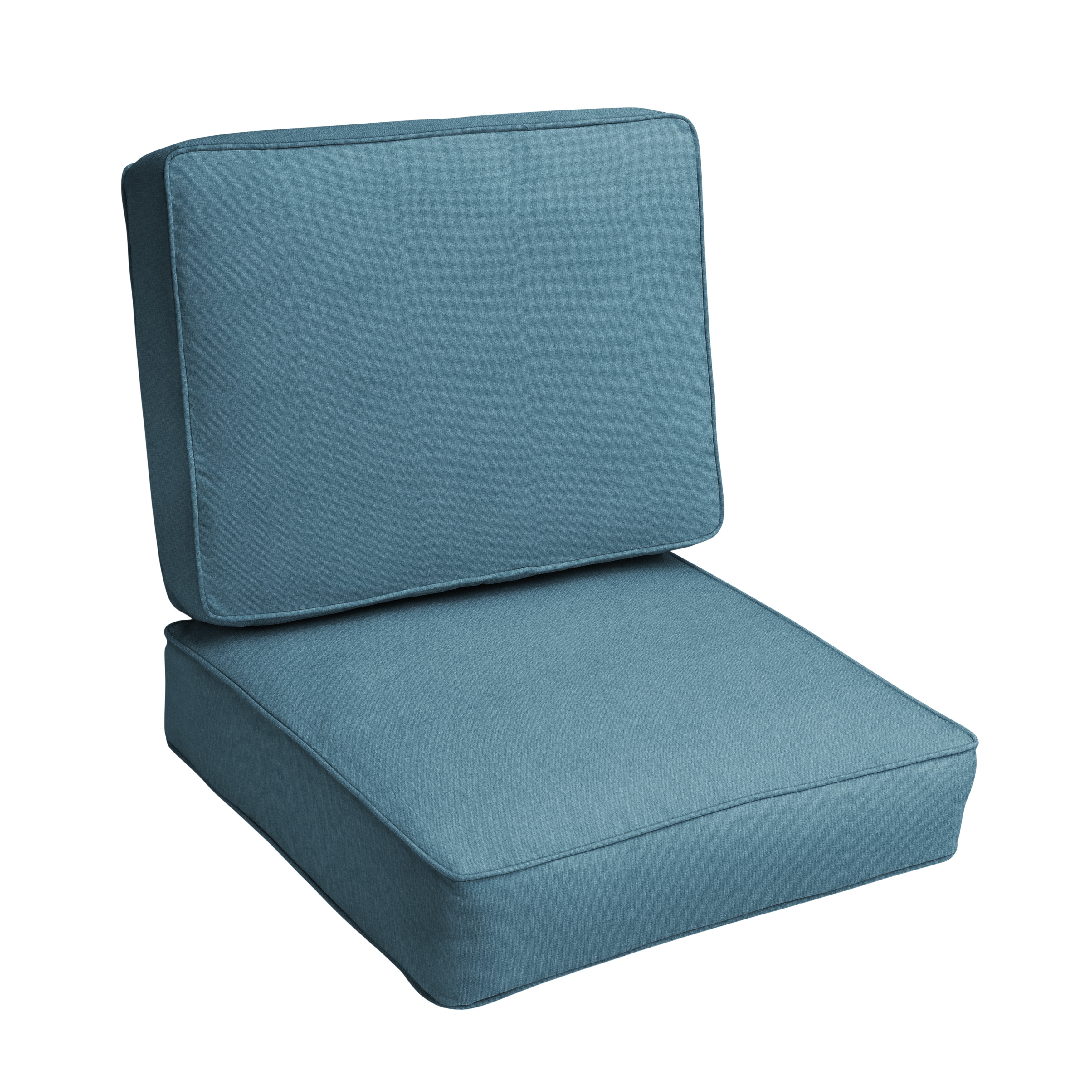 best price sale Sunbrella Denim Blue Indoor Outdoor Cushion Set