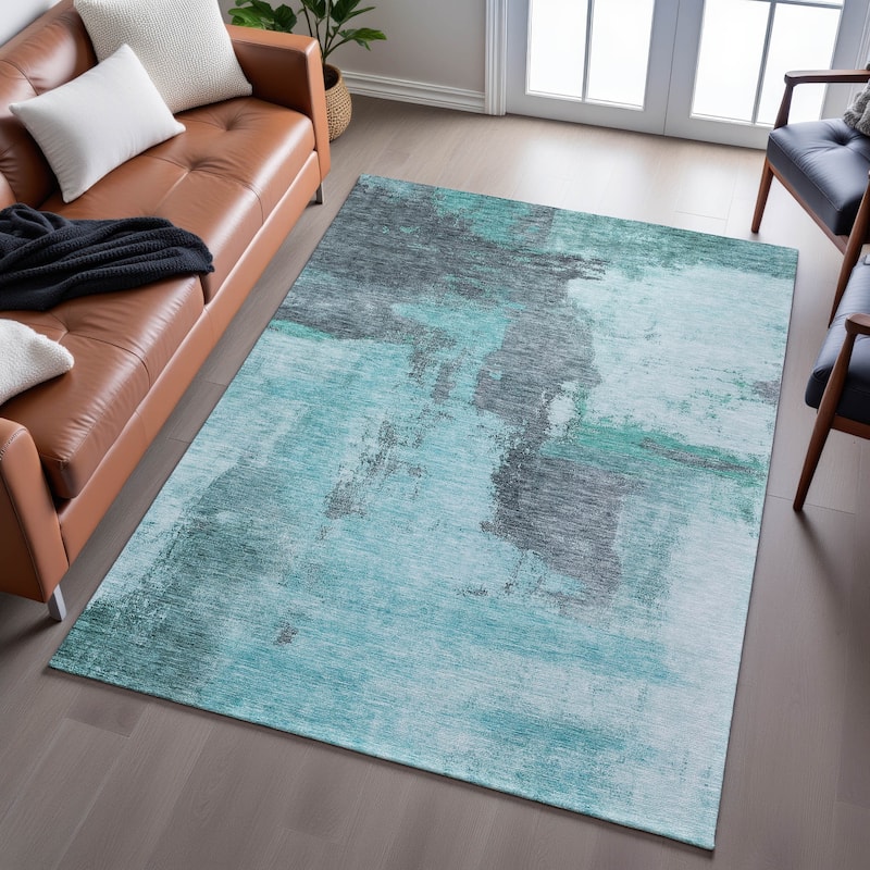 Premium Washable Super Soft Contemporary Mayfield Rug
