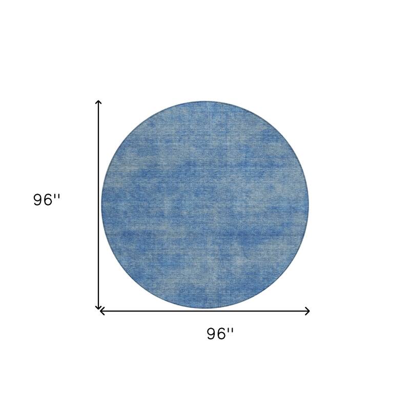 HomeRoots Solid Color Transitional Rectangle Outdoor Rug