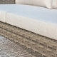 preview thumbnail 28 of 60, OVIOS 4-piece Water-Resistant Wicker Deep Seating Outdoor Sofa Set