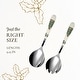 preview thumbnail 14 of 12, Spode Set of 2 Christmas Tree Salad Servers - 9.25" L