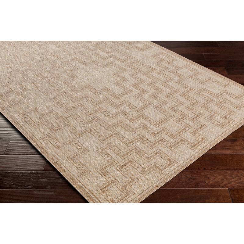 Livabliss Soralei Global Geometric Indoor/ Outdoor Area Rug