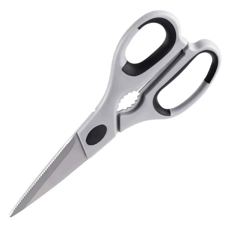 Versatile Stainless Steel Kitchen Scissors with Sheath for Precision Cuts Included Plastic Sheath