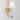 Rennnsan 1-Light Mid-Century Modern Dimmable Brass Fabric Wall Sconce for Bedroom Hallway - 6.1" W x 9.4" D x 16.1" H