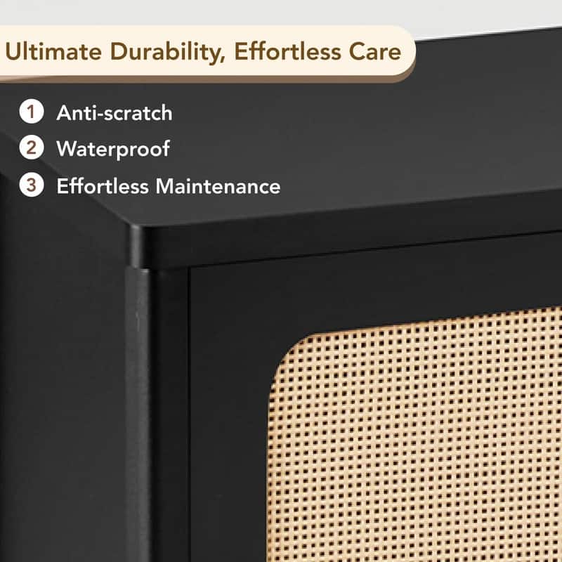 Spruce & Spring 62" Bohemian TV Stand Modern Media Console Entertainment Center