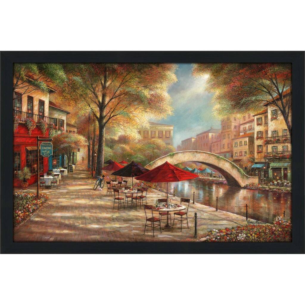 "Riverwalk Charm" by Ruane Manning Print on Acrylic