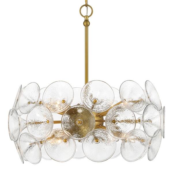 slide 2 of 2, Minka Lavery 3658 Winter 8 Light 22" Wide Sputnik Chandelier