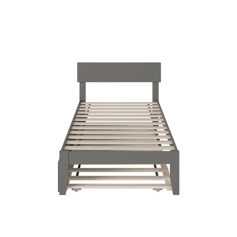 AFI Boston Platform Bed with Trundle