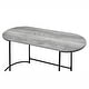preview thumbnail 6 of 5, Yin Contemporary Black and Grey 47-inch Steel Computer Desk by Furniture of America