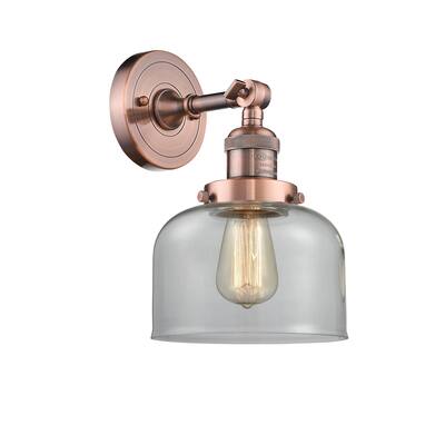 Innovations Lighting Large Bell Single Light 12" Tall Bathroom Sconce