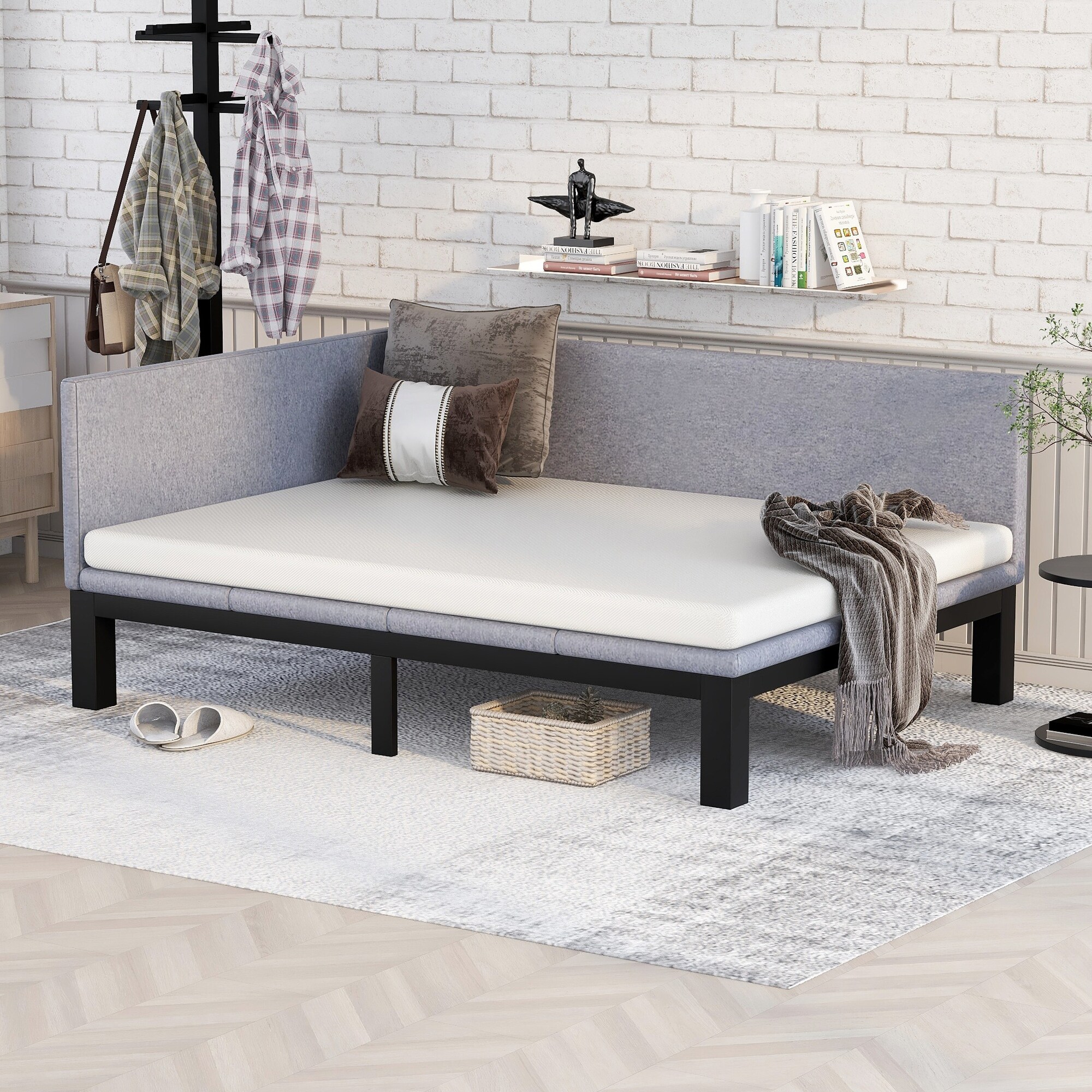 Mid Century Modern Design Full Size Daybed Bed Bath Beyond 38414701
