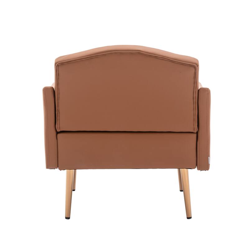 Tufted Decorative Fabric Armchair