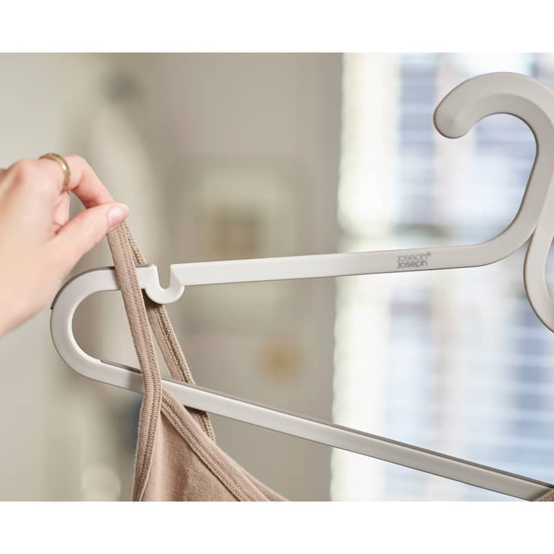 Joseph Joseph Orderly Anti-tangle Clothes Hangers, 20 Pack