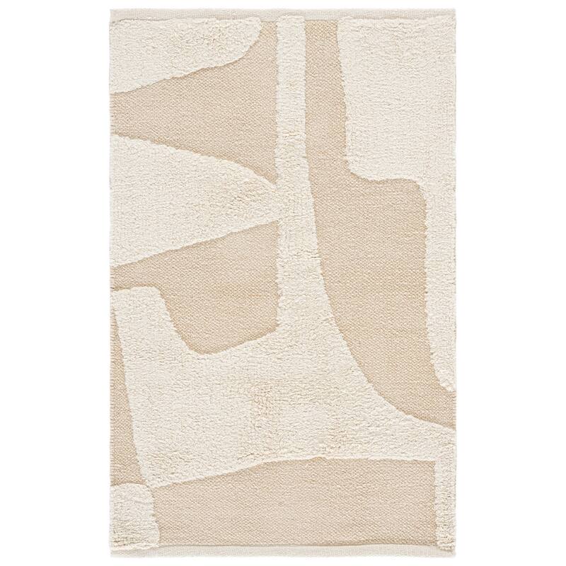 SAFAVIEH Handmade Casablanca Azelia Cotton Rug - 2' x 3' - Ivory