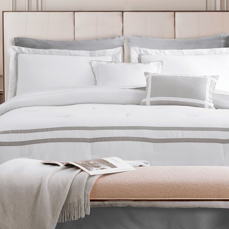 Wonderful Hotel Comforter Set Bag in A Bag 8 Piece