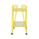 preview thumbnail 58 of 58, Rosa Mid-Century 2-Teir Rolling Metal Bar Cart